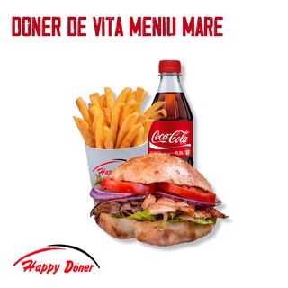 Doner de vita si curcan meniu mare