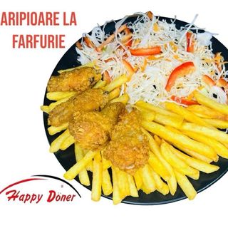 Aripioare pui la farfurie