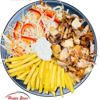 Kebab de pui la farfurie 460gr