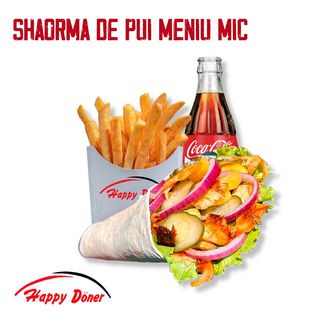 Shaorma de pui meniu