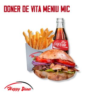 Doner de vita+curcan meniu