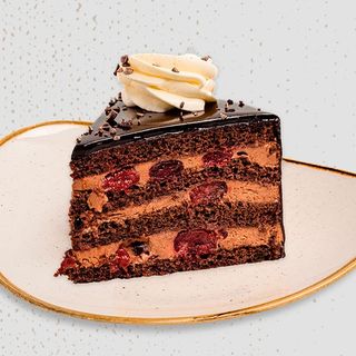 Tort cu visine si ciocolata