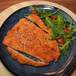 Snitel din piept de pui