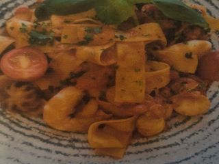 Papardele cu fructe de mare