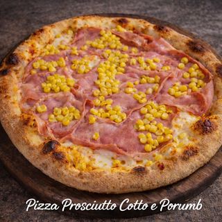 Pizza Prosciutto Cotto Porumb