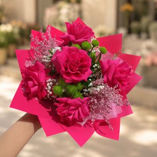 Buchet “Fuchsia Dream”