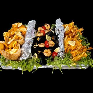 Platou Aperitiv Fructe de Mare 4 Persoane 1000 Gr.