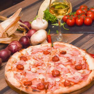 Pizza Quattro Carni Ø30cm