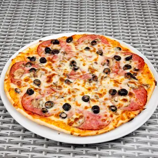 Pizza Funghi Salami