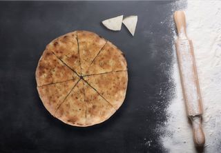 Focaccia cu parmezan