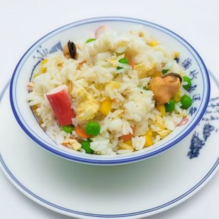 C09. Orez cu fructe de mare/海鲜饭/Fried rice with seafood