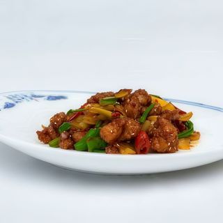 G14.	Pui Ganbian/干煸鸡肉/Dry fried chicken *