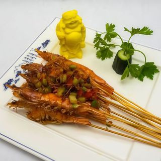 K08. Creveti Jiaoyan/椒盐虾/Spiced salt shrimps *