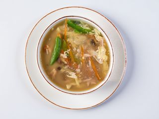 A03. Supa de vita Xihu/西湖牛肉羹/Beef soup Xihu