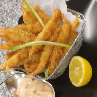 Meniu creveti in panko