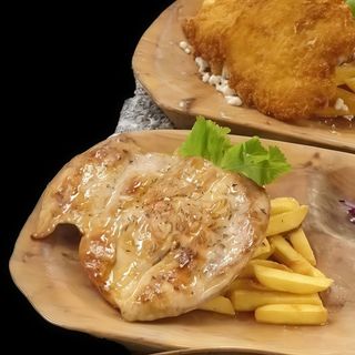 Piept de pui la gratar