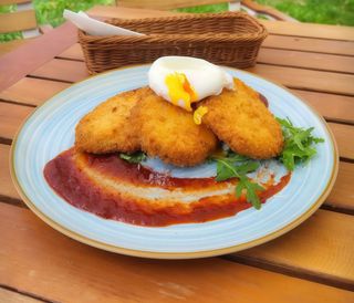 Cotlet de vinete în crustă