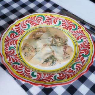 Petto di pollo alla Toscana con pomodori secchi e panna