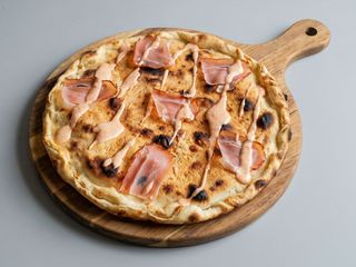 Pizza Carbonara mare