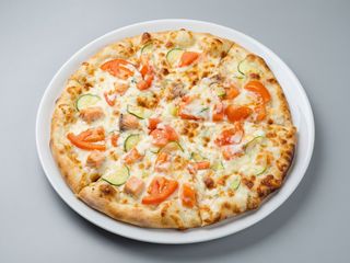 Pizza Quattro formaggio mare