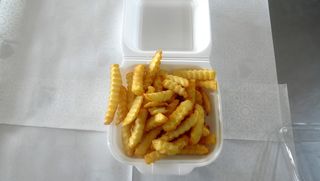 Cartofi prajiti cu sos