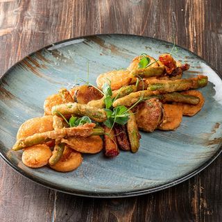 Legume tempura