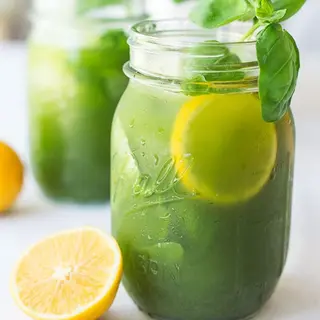 Limonadă cu busuioc fara zahar