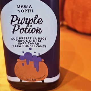 Purple Potion - suc presat la rece nepasteurizat 330 ml