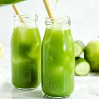 Green Detox - suc presat la rece nepasteurizat 330 ml