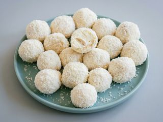 Healthy Raffaello 4 x 25 gr (vegan, fara zahar, fara gluten)