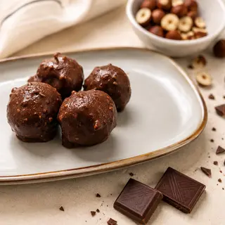 Healthy "Ferrero Rocher" fara zahar fara gluten 4 x 25 gr