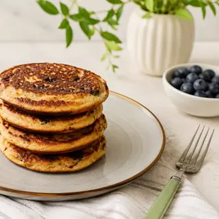 Pancakes vegane cu afine si agave 200 gr