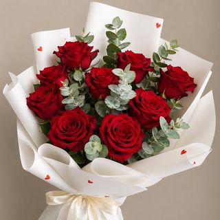 Buchet elegant trandafiri