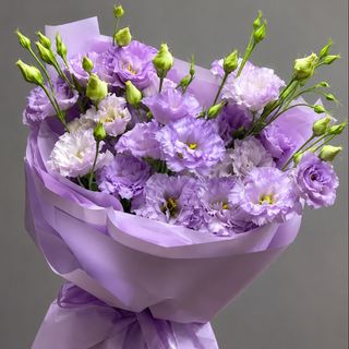 Buchet eustoma
