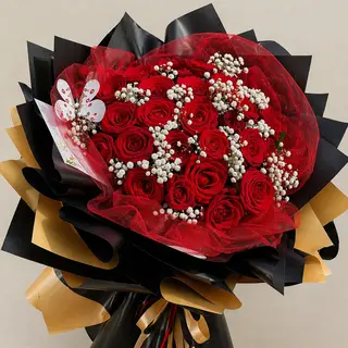 Buchet 39 trandafiri 