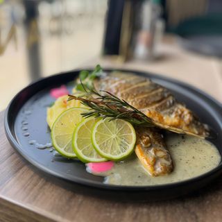 File de biban cu sos butter lemon