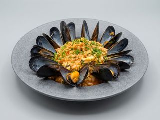 Risotto cu fructe de mare