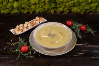 Supa crema de praz