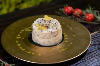 Piure din cartofi cu trufe