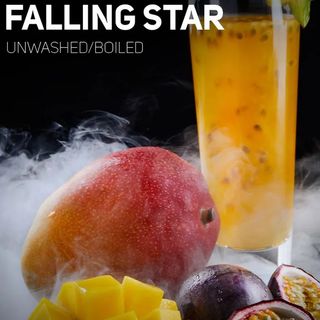 Tutun Narghilea Darkside Core FALLING STAR-Mango, Fructul Pasiunii- Merisoare si Banane-200G