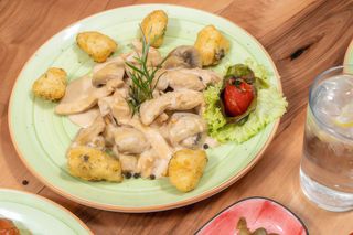 Piept de pui champignon