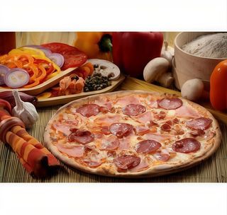 Pizza Quattro Carne Ø 25cm