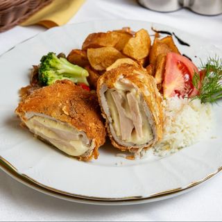 File de curcan cu sunca si cas