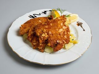 File de salau cu fulgi de migdale