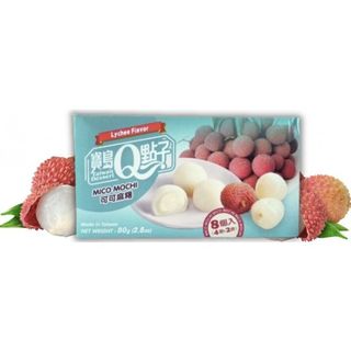 Cacao mochi lychee