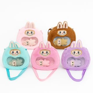 Geanta labubu de purtat pe umar.(Geanta nu contine jucaria din interior)