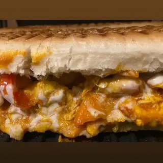 Fajitas chicken baguette