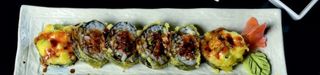Spicy tuna tempura maki