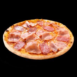 Pizza Șuncă și Salam mica