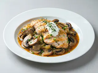 Ciulama de pui si ciuperci